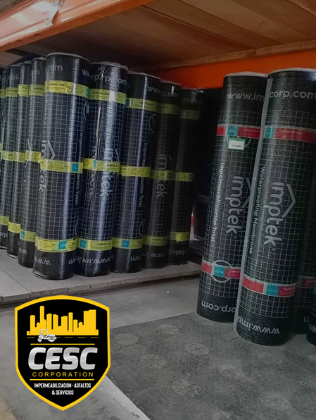 venta de manto asfaltico aluminizado reductor de calor