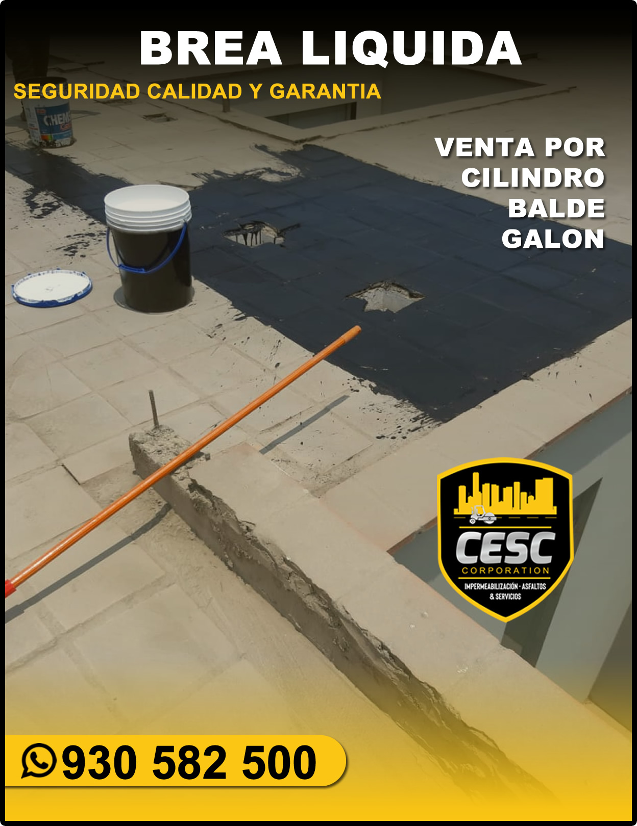 venta de brea liquida