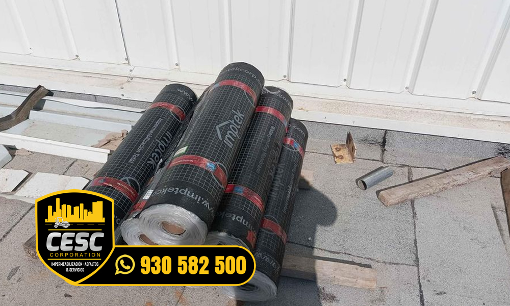 venta de manto asfaltico impermeabilizante arenado liso