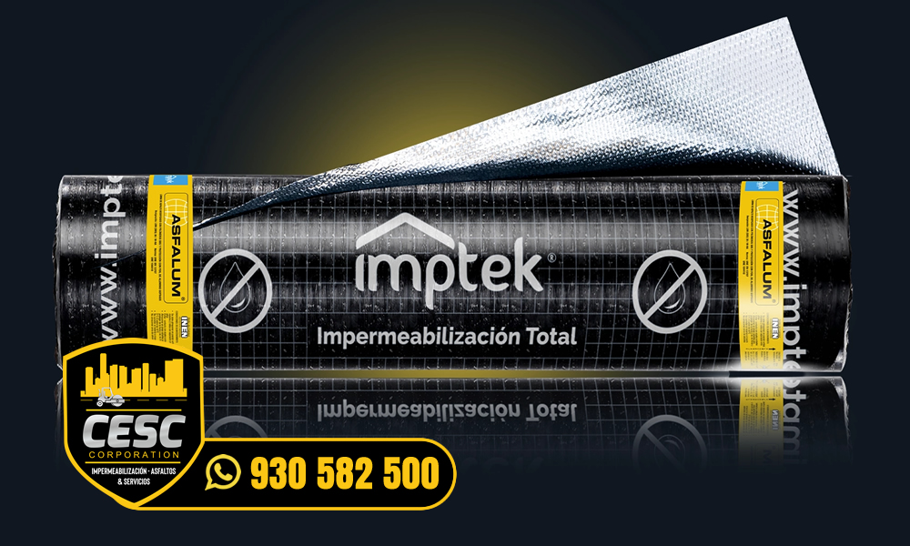 venta de manto asfaltico aluminizado asfalum