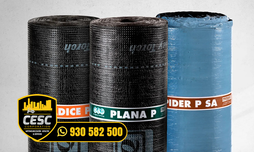 venta manto asfaltico liso polyglass en lima
